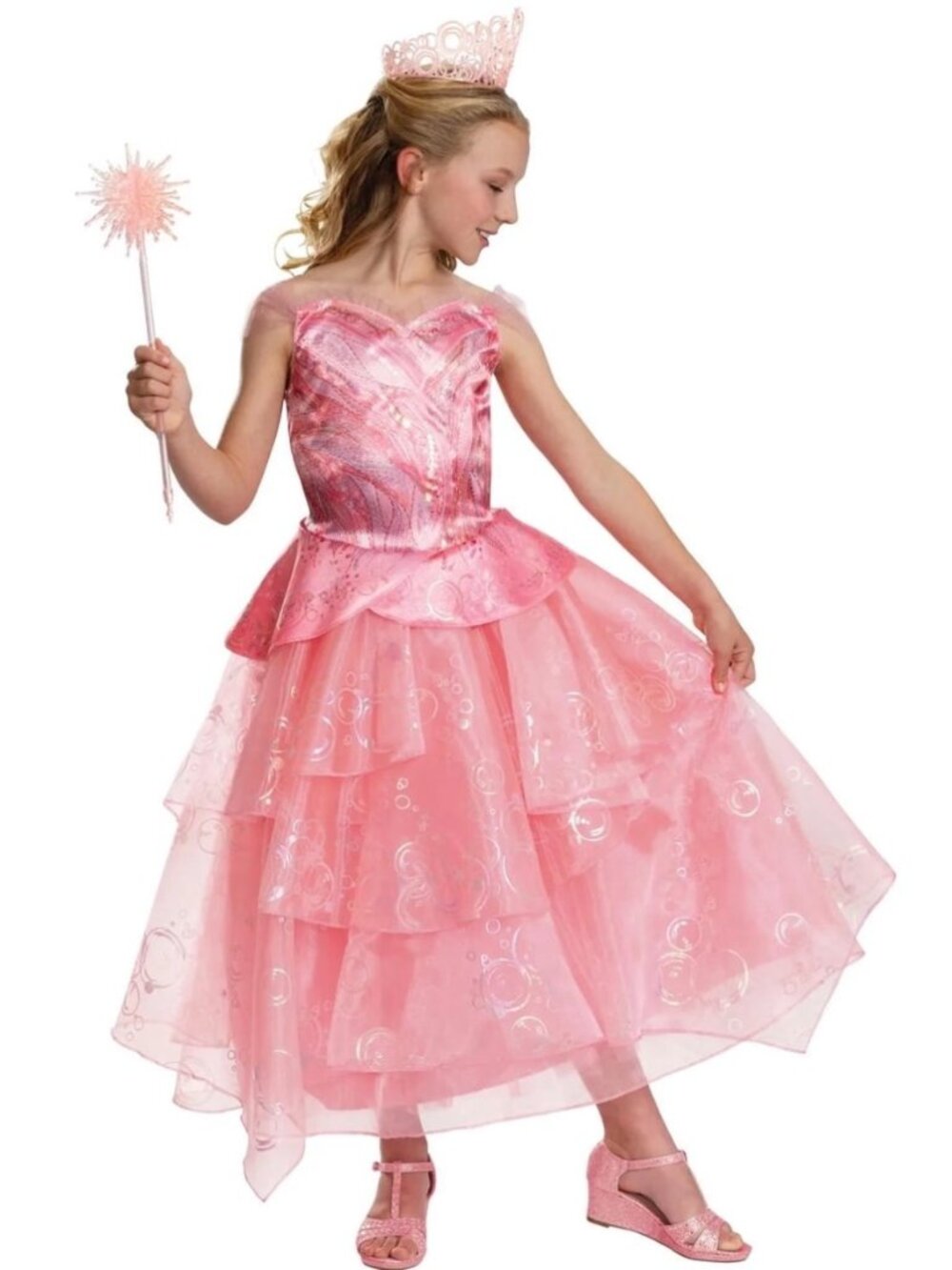 Girls' Wicked Glinda Costume